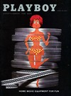 Playboy April 1960 magazine back issue cover