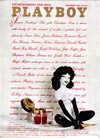 Playboy December 1964 magazine back issue cover