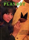 Playboy April 1968 magazine back issue cover