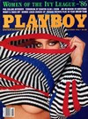 Playboy October 1986 magazine back issue cover