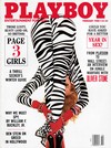 Playboy February 1988 magazine back issue cover
