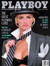 Playboy August 1988 magazine back issue cover
