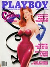 Playboy November 1988 magazine back issue cover