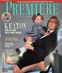 Premiere October 1987 magazine back issue cover