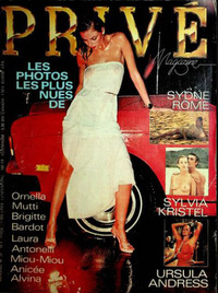 Privé # 20 magazine back issue cover