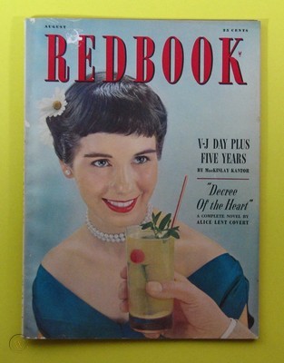 Redbook August 1950 August 1950 magazine back issue cover