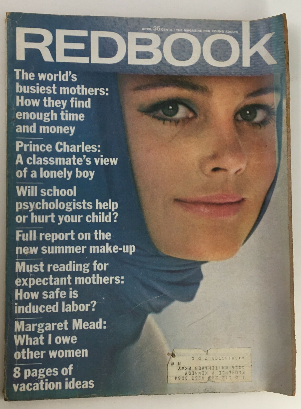 Redbook April 1964 April 1964 magazine back issue cover