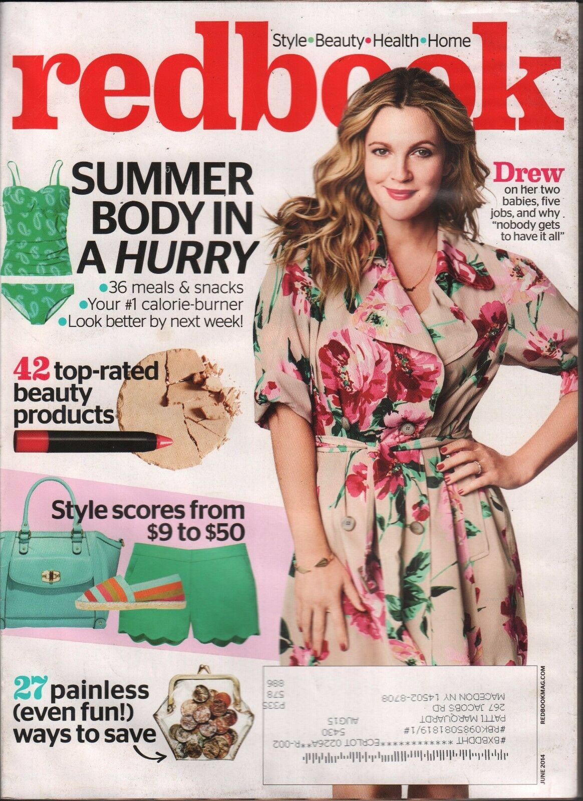 Redbook June 2014 June 2014 magazine back issue cover
