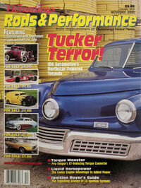 Rods & Performance # 3, November/December 2000 magazine back issue cover