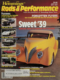 Rods & Performance # 5, May 2001 magazine back issue cover