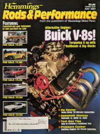 Rods & Performance # 6, July 2001 magazine back issue cover