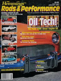 Rods & Performance # 9, January 2002 magazine back issue cover