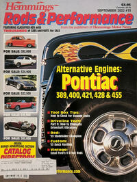 Rods & Performance # 13, September 2002 magazine back issue cover