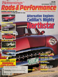 Rods & Performance # 14, November 2002 magazine back issue cover