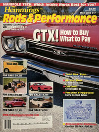 Rods & Performance # 17, May 2003 magazine back issue cover