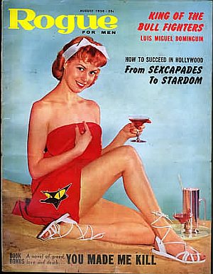 Rogue August 1958 August 1958 magazine back issue cover
