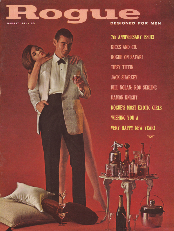 Rogue January 1962 January 1962 magazine back issue cover