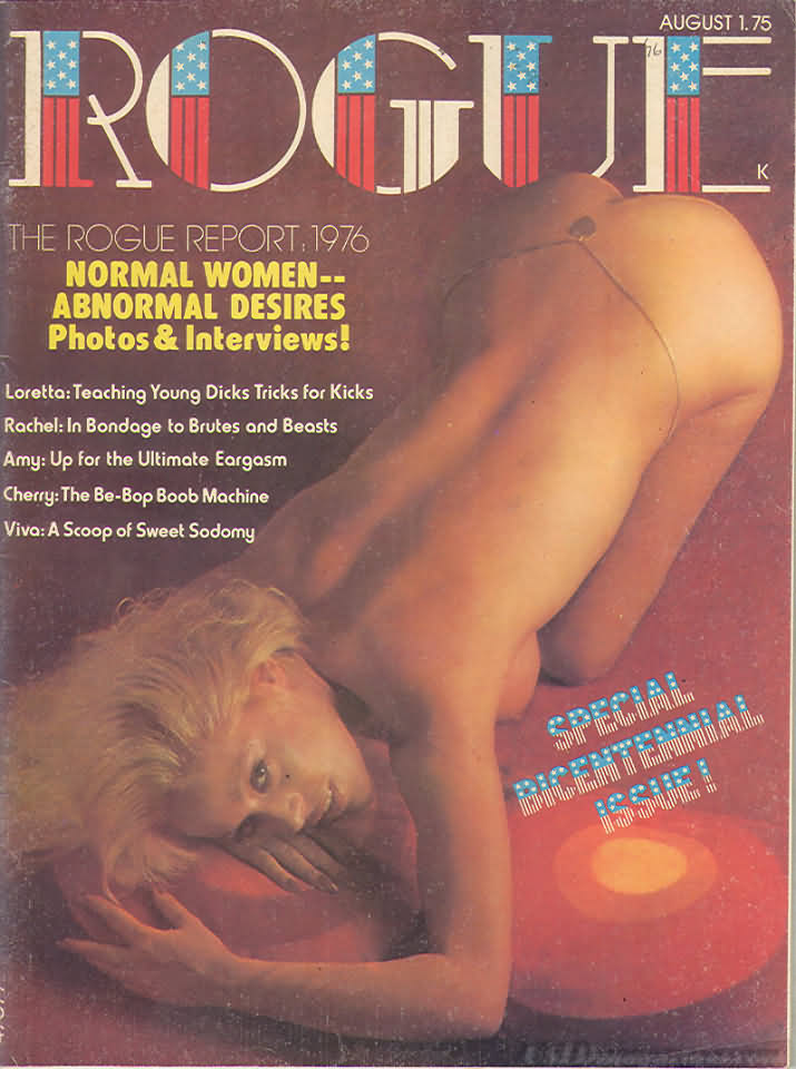 Rogue August 1976 August 1976 magazine back issue cover