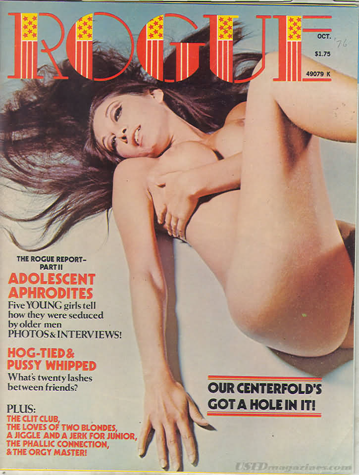 Rogue October 1976 October 1976 magazine back issue cover