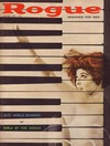 Rogue January 1961 magazine back issue cover