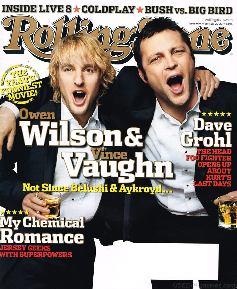 Rolling Stone # 979 Number #979 magazine back issue cover