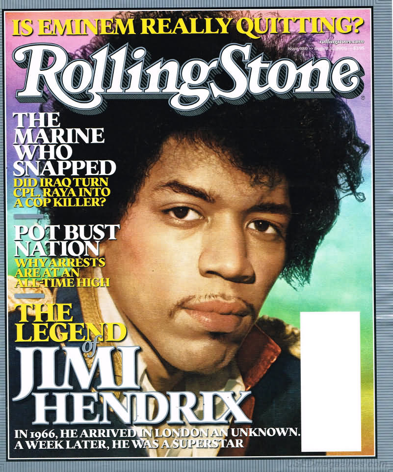 Rolling Stone # 980 Number #980 magazine back issue cover