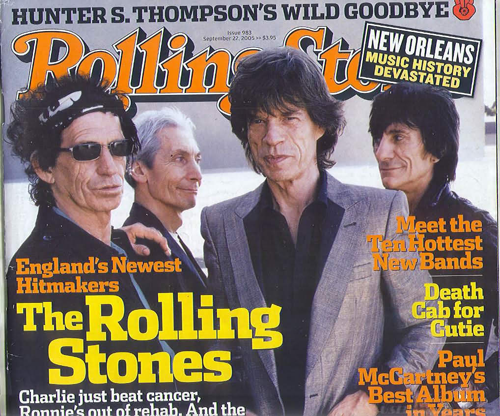 Rolling Stone # 983 Number #983 magazine back issue cover