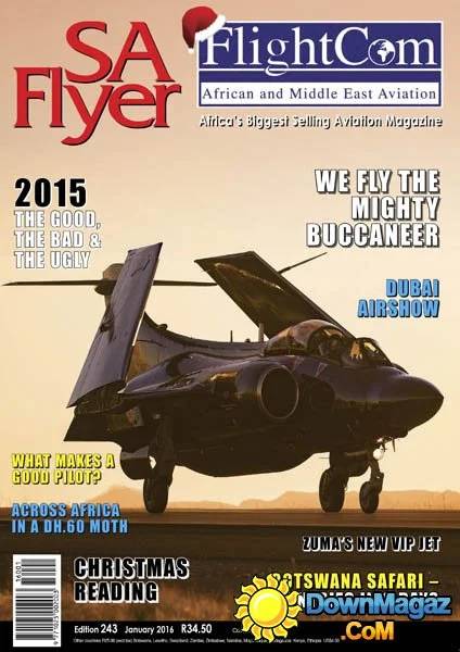 SA Flyer January 2016 January 2016 magazine back issue cover