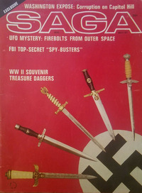 Saga May 1967 magazine back issue cover