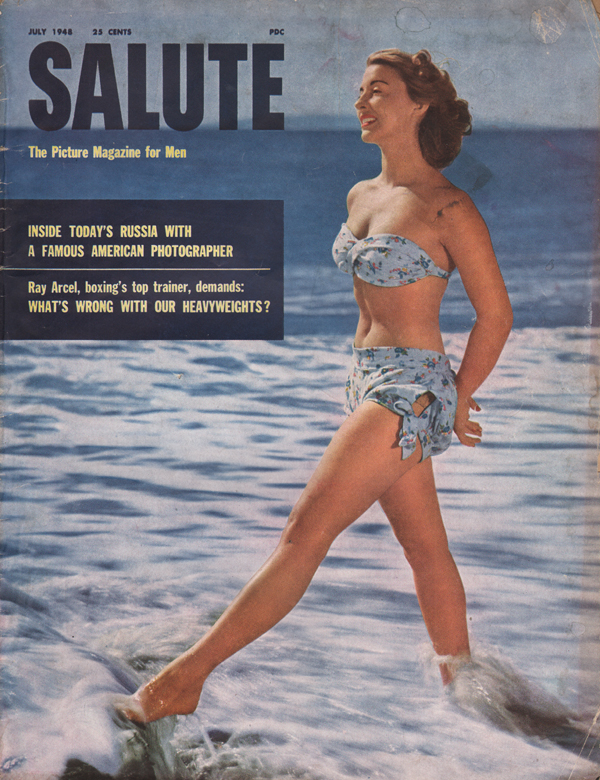 Salute July 1948 July 1948 magazine back issue cover