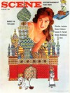 Scene August 1962 magazine back issue cover
