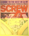 Screw # 482 magazine back issue cover