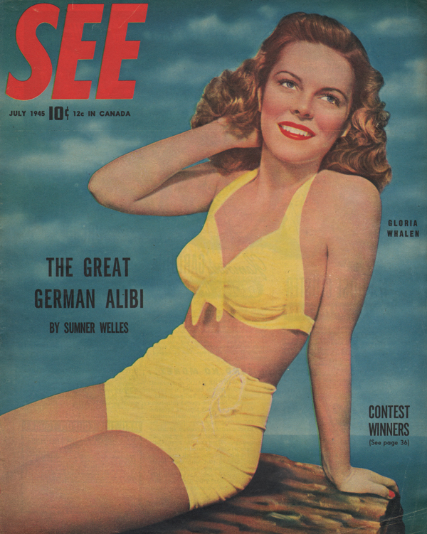 See July 1945 July 1945 magazine back issue cover