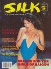 Silk November 1985 magazine back issue cover