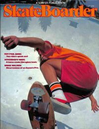 SkateBoarder Vol. 3 # 1 magazine back issue cover