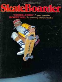 SkateBoarder Vol. 3 # 2 magazine back issue cover