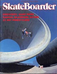 SkateBoarder Vol. 3 # 4 magazine back issue cover