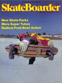 SkateBoarder Vol. 3 # 5 magazine back issue cover