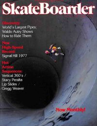 SkateBoarder Vol. 3 # 6 magazine back issue cover