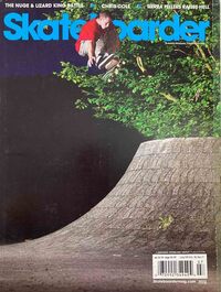 SkateBoarder Vol. 18 # 11 magazine back issue cover