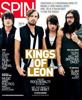 Spin October 2008 October 2008 magazine back issue cover