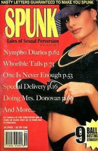 Spunk Vol. 1 # 1 magazine back issue cover