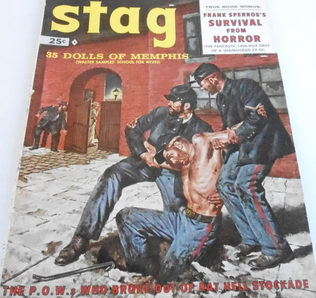 Stag January 1959 January 1959 magazine back issue cover