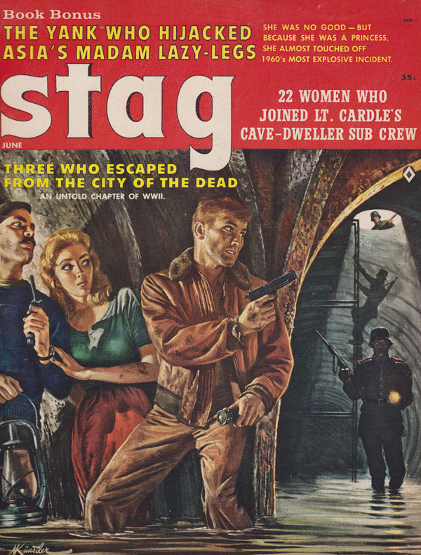 Stag June 1961 June 1961 magazine back issue cover