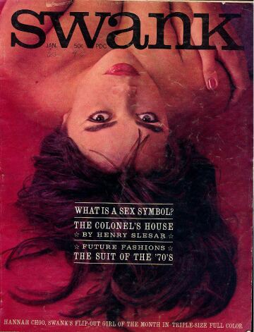 Swank January 1963 January 1963 magazine back issue cover