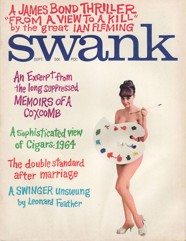 Swank September 1964 September 1964 magazine back issue cover