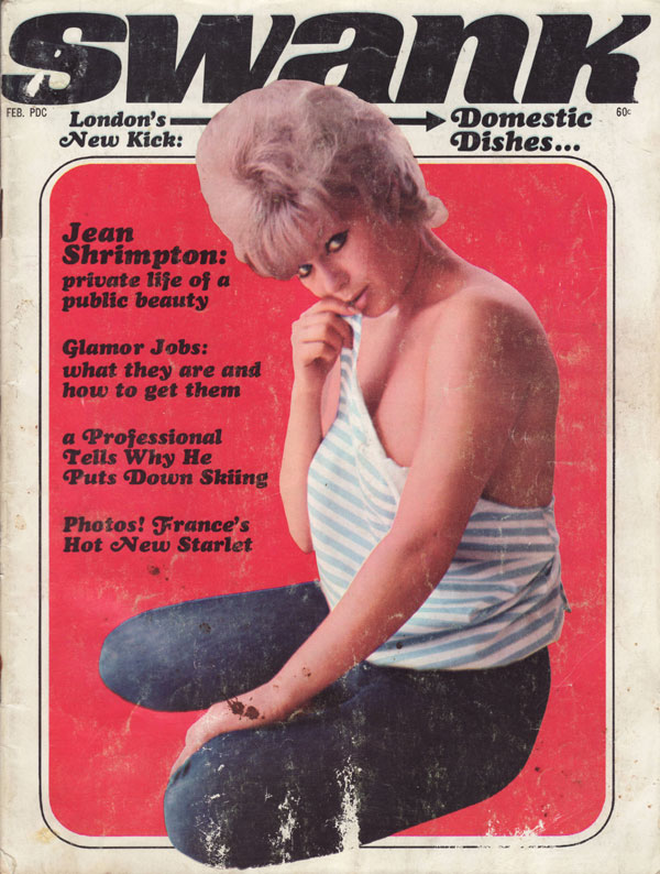 Swank February 1967 February 1967 magazine back issue cover