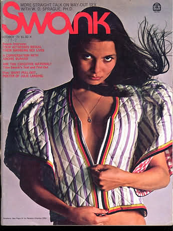 Swank October 1972 October 1972 magazine back issue cover