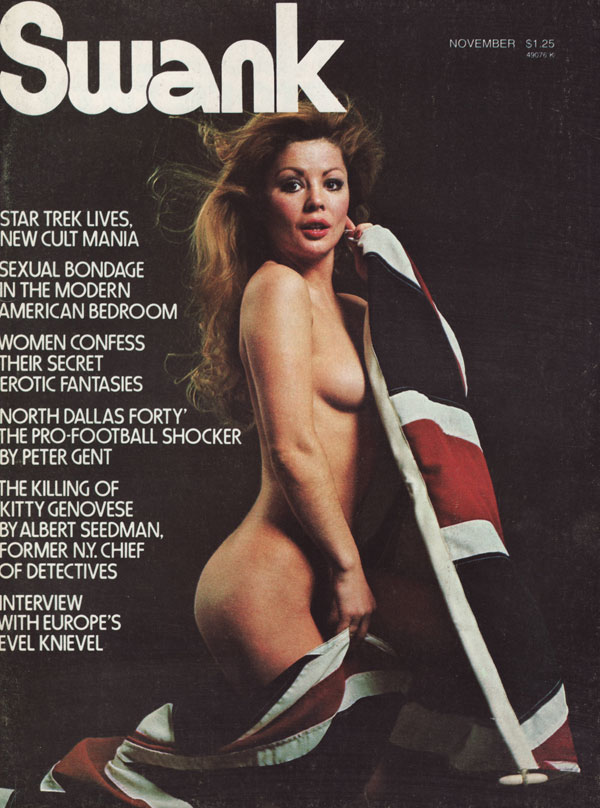 Swank November 1974 November 1974 magazine back issue cover