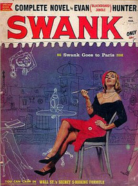 Swank March 1960 magazine back issue cover